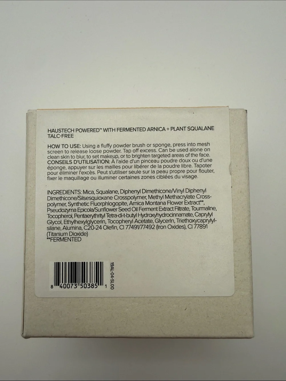 Haus Labs Bio-Blurring Loose Setting Powder in Neutral Peach
